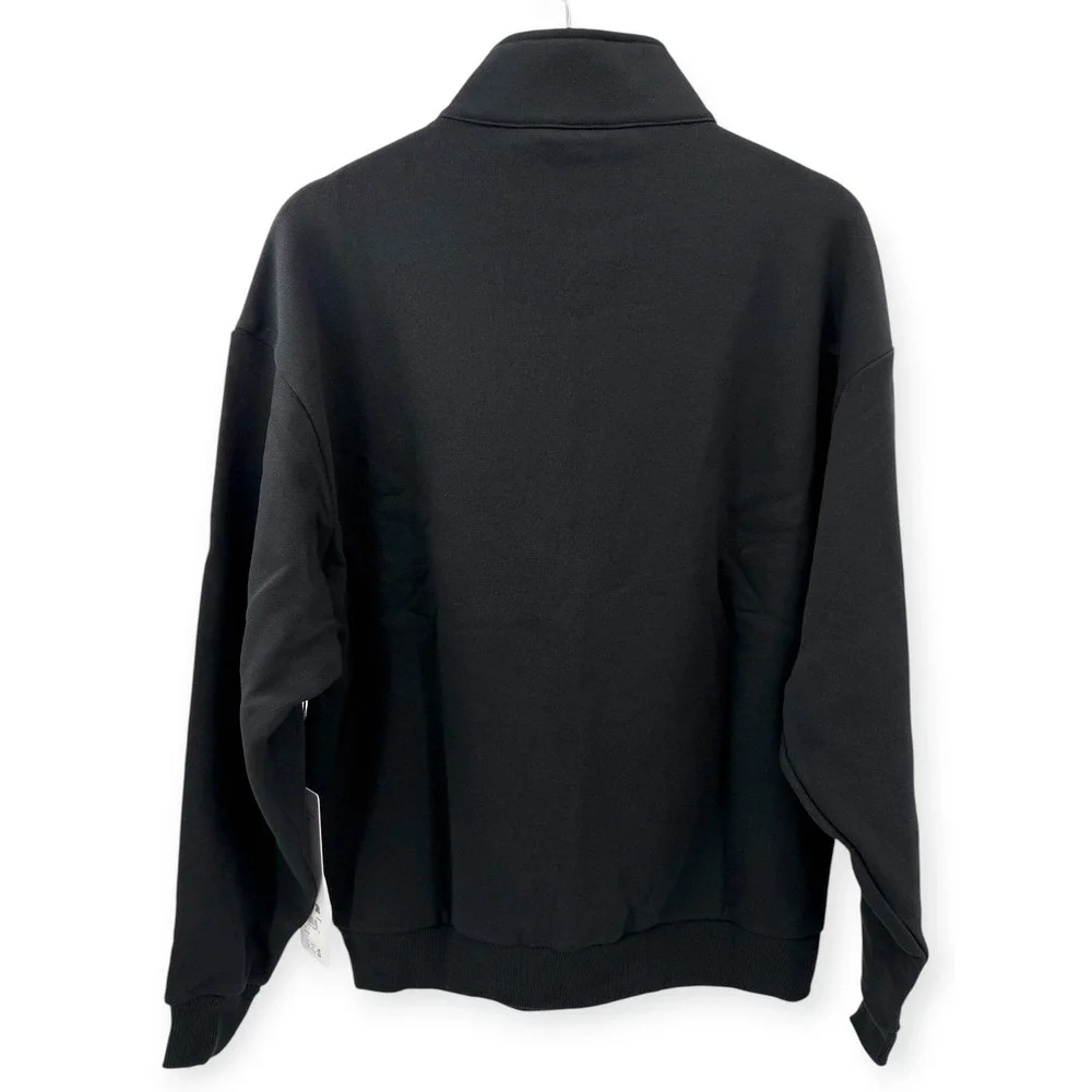 NWT ALO Accolade 1/4 Zip Pullover‎ in Black - Size XS